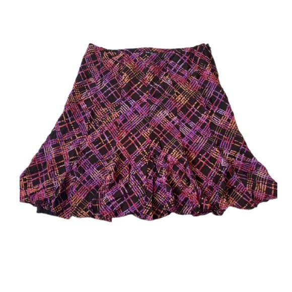 Multi-Coloured Midi Skirt - Picture 1 of 3